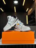 LV Trainer Blanco, Negro y Plata G5